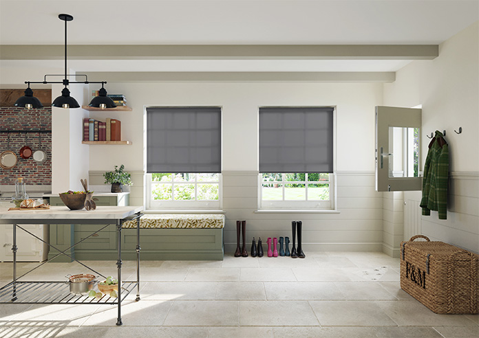 Andromeda, Dusky Grey - Roller Blind - Image 8